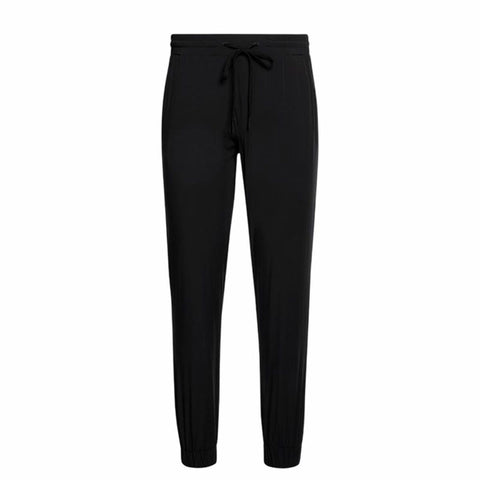 Long Sports Trousers Trangoworld Fleet Black