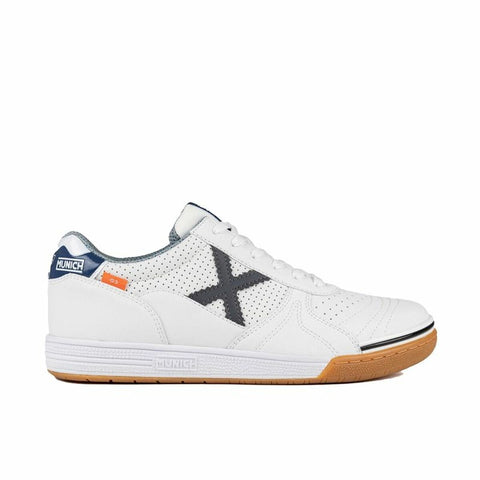 Scarpe da Calcio a 5 per Adulti Munich G-3 Profit Casual 414 Bianco