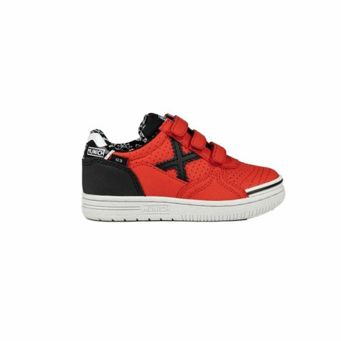 Scarpe da Calcio a 5 per Bambini Munich G-3 Vco Profit 426 Rosso