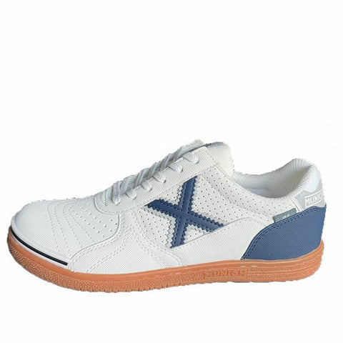 Scarpe da Calcio a 5 per Adulti Munich G-3 Bianco