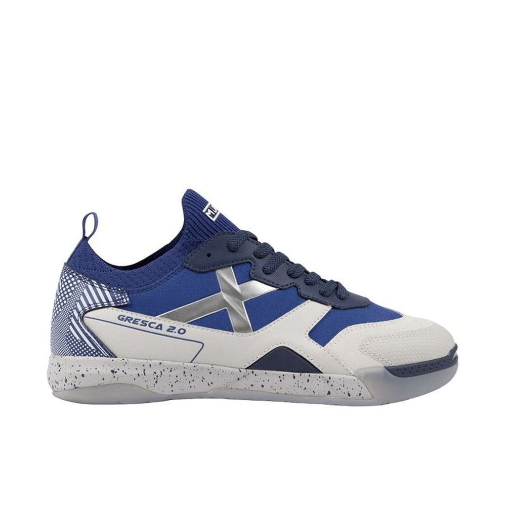 Scarpe da Calcio a 5 per Adulti Munich Gresca 2.0 08 Azzurro
