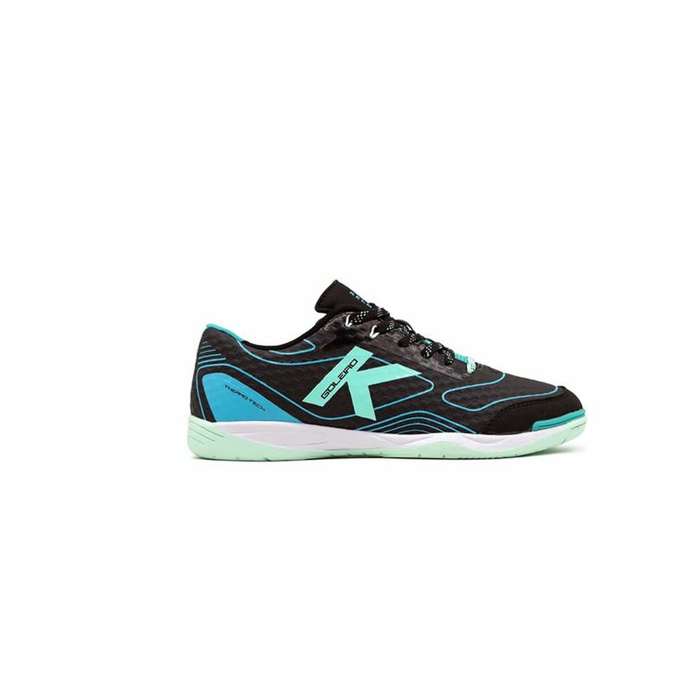 Scarpe da Calcio a 5 per Bambini Kelme Goleiro Nero Verde
