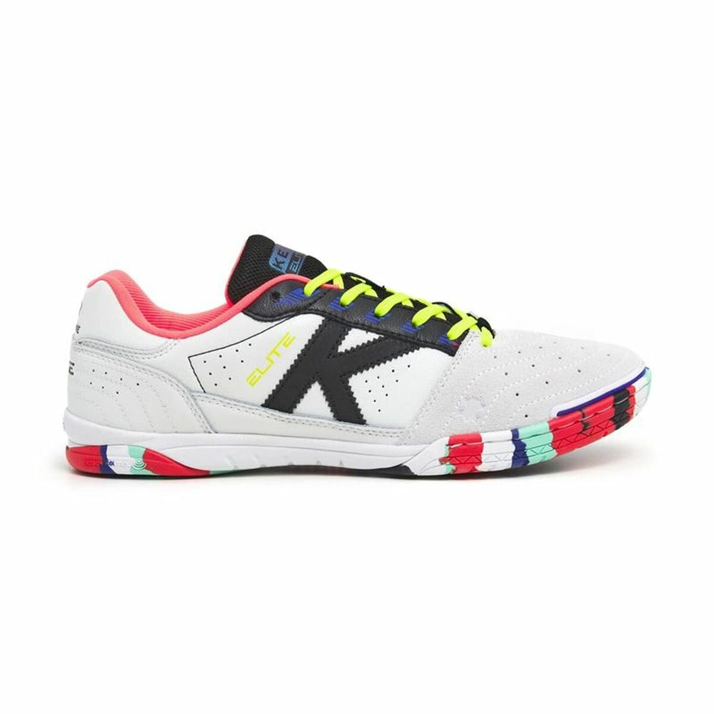 Scarpe da Calcio a 5 per Adulti Kelme Elite Bianco Nero