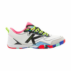Scarpe da Calcio a 5 per Adulti Kelme Stiletto Bianco