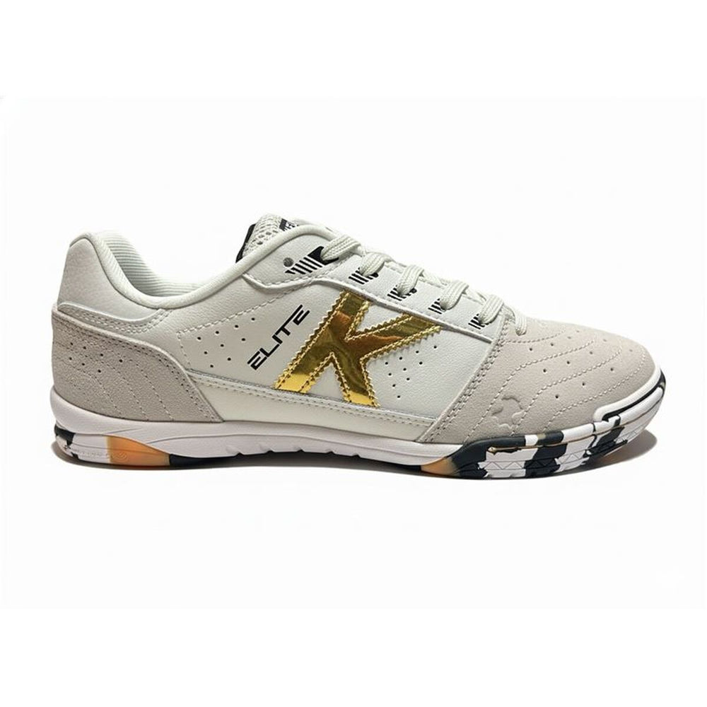 Zapatillas de Fútbol Sala para Adultos Kelme Elite Blanco