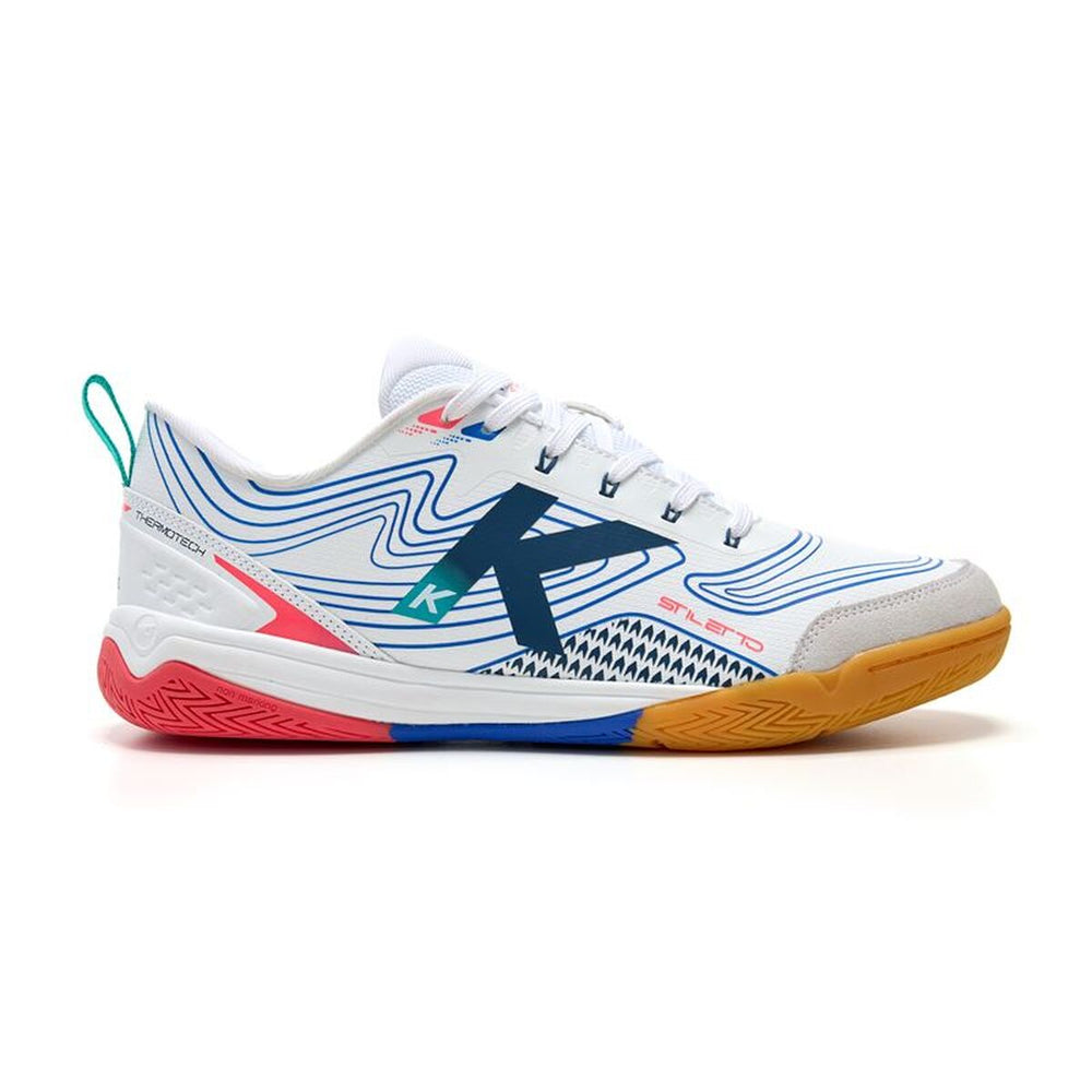Scarpe da Calcio a 5 per Adulti Kelme Stiletto Bianco