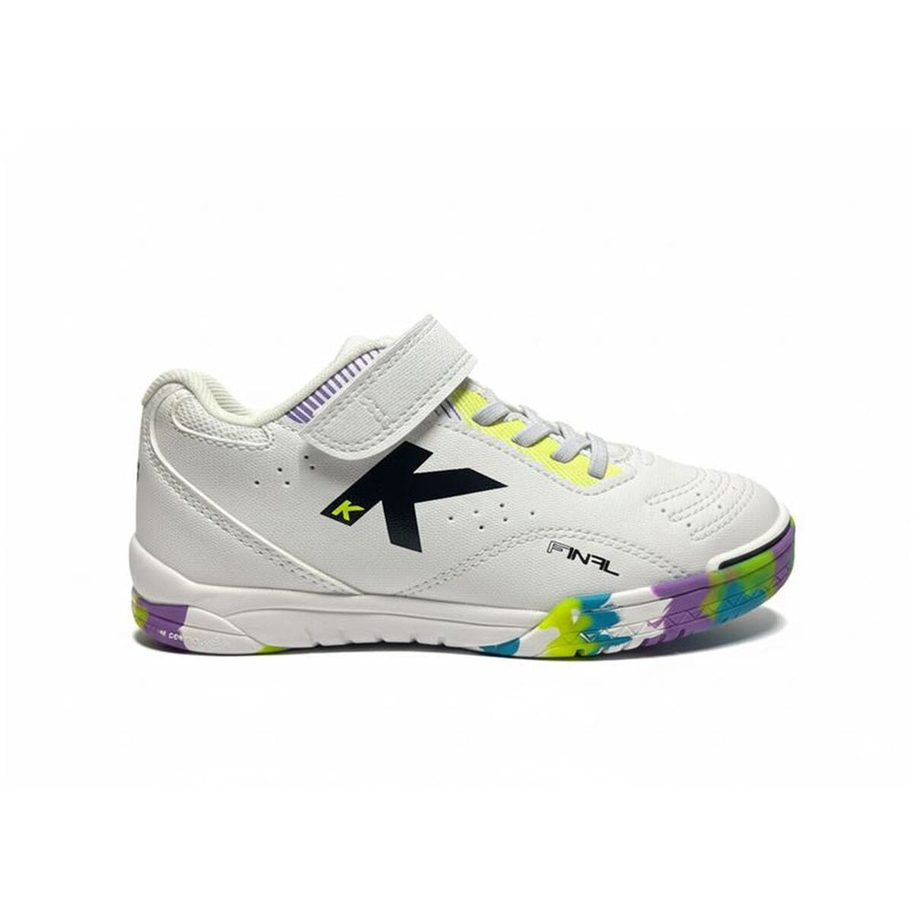 Adult's Indoor Football Shoes Kelme Final Elastic Indoor White