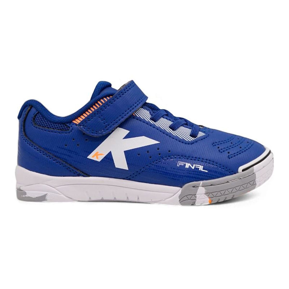 Scarpe da Calcio a 5 per Bambini Kelme Final Elastic Indoor Azzurro