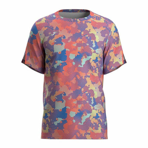 Maglia a Maniche Corte Uomo Joma Sport R-City Rosso Cremisi