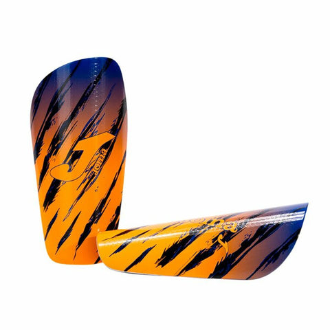 Football Shinguards Joma Sport Spider Orange