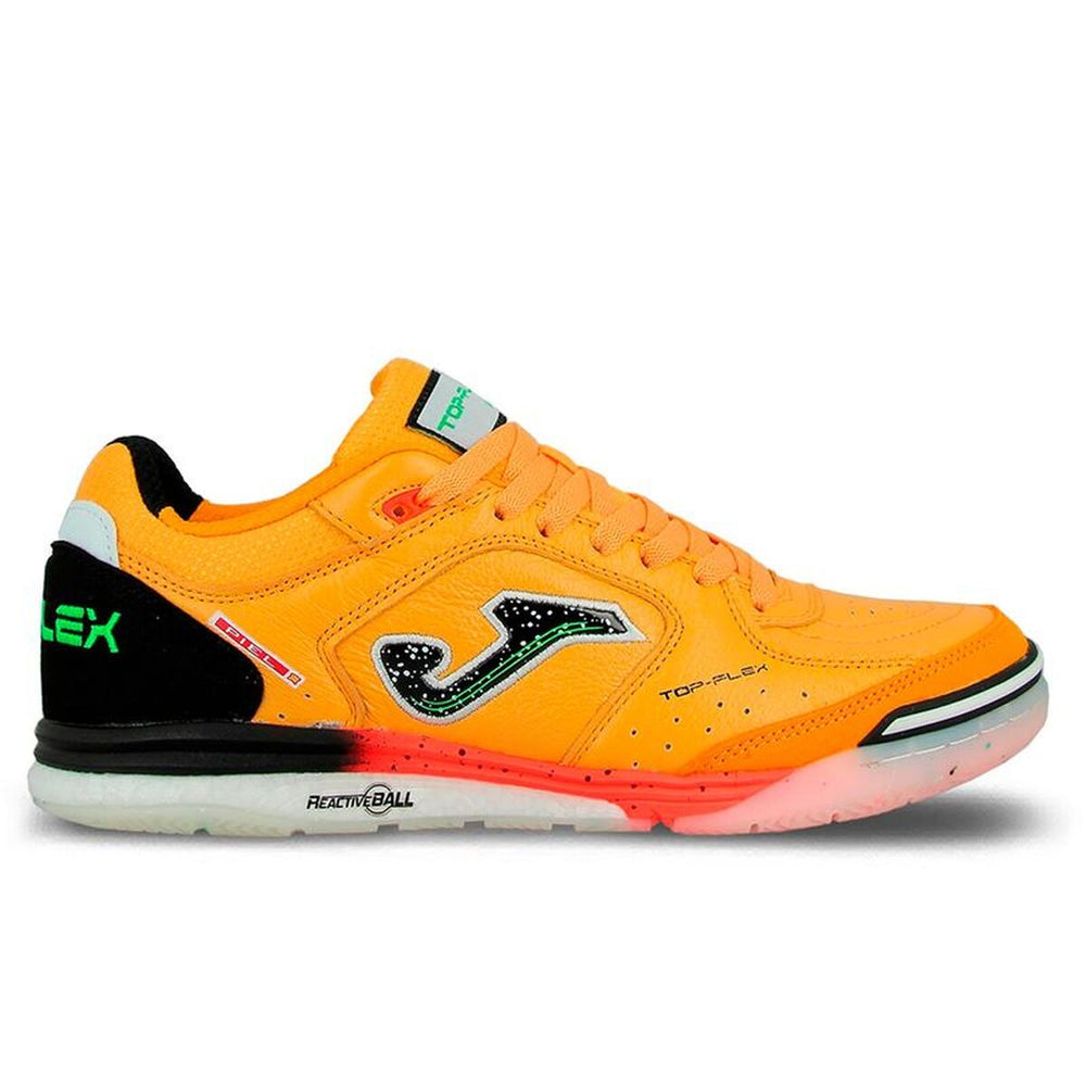 Zapatillas de Fútbol Sala para Adultos Joma Sport Top Flex Rebound 2528 Naranja