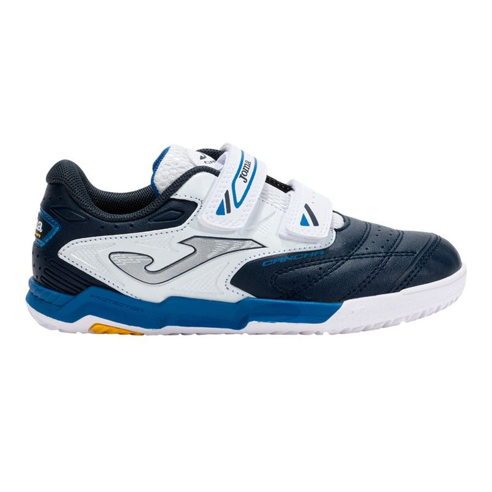 Scarpe da Calcio a 5 per Bambini Joma Sport Cancha 2503 Blu scuro