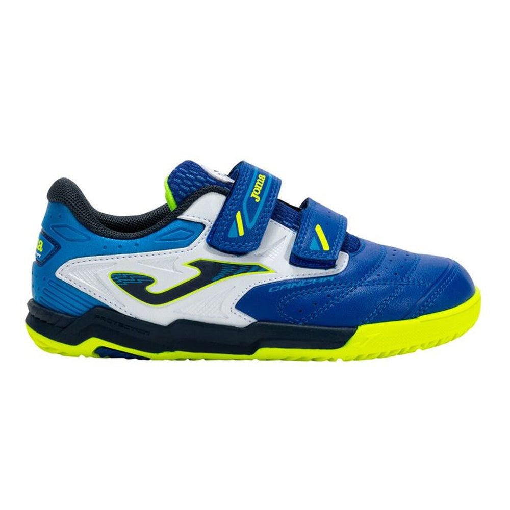 Scarpe da Calcio a 5 per Bambini Joma Sport Cancha 2504 Azzurro