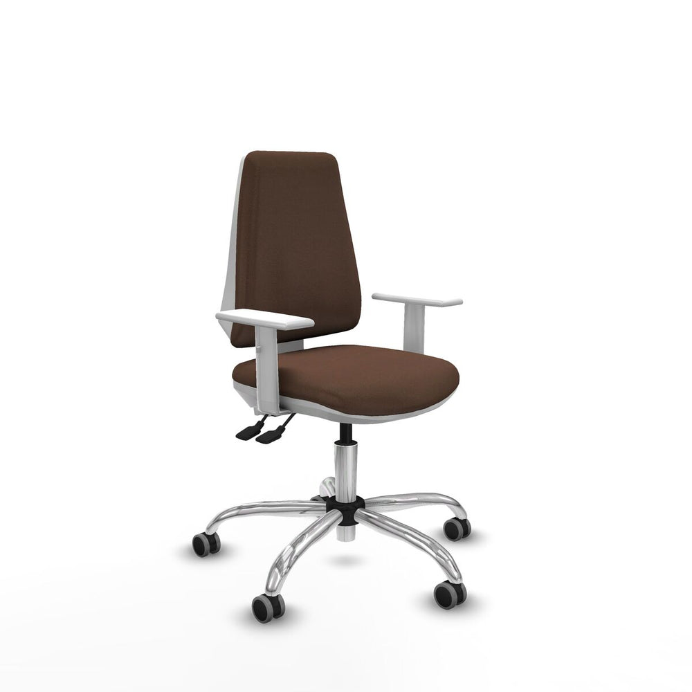 Silla de Oficina Piqueras y Crespo B5B056G Marrón oscuro