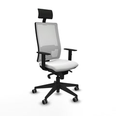 Silla de Oficina Piqueras y Crespo 1D066G1 Blanco