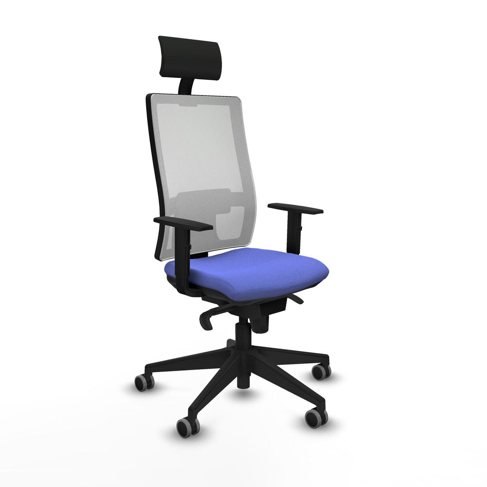 Sedia da Ufficio Piqueras y Crespo 1D066G1 Azzurro Chiaro