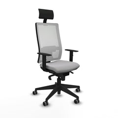 Sedia da Ufficio Piqueras y Crespo 1D066G1 Grigio chiaro