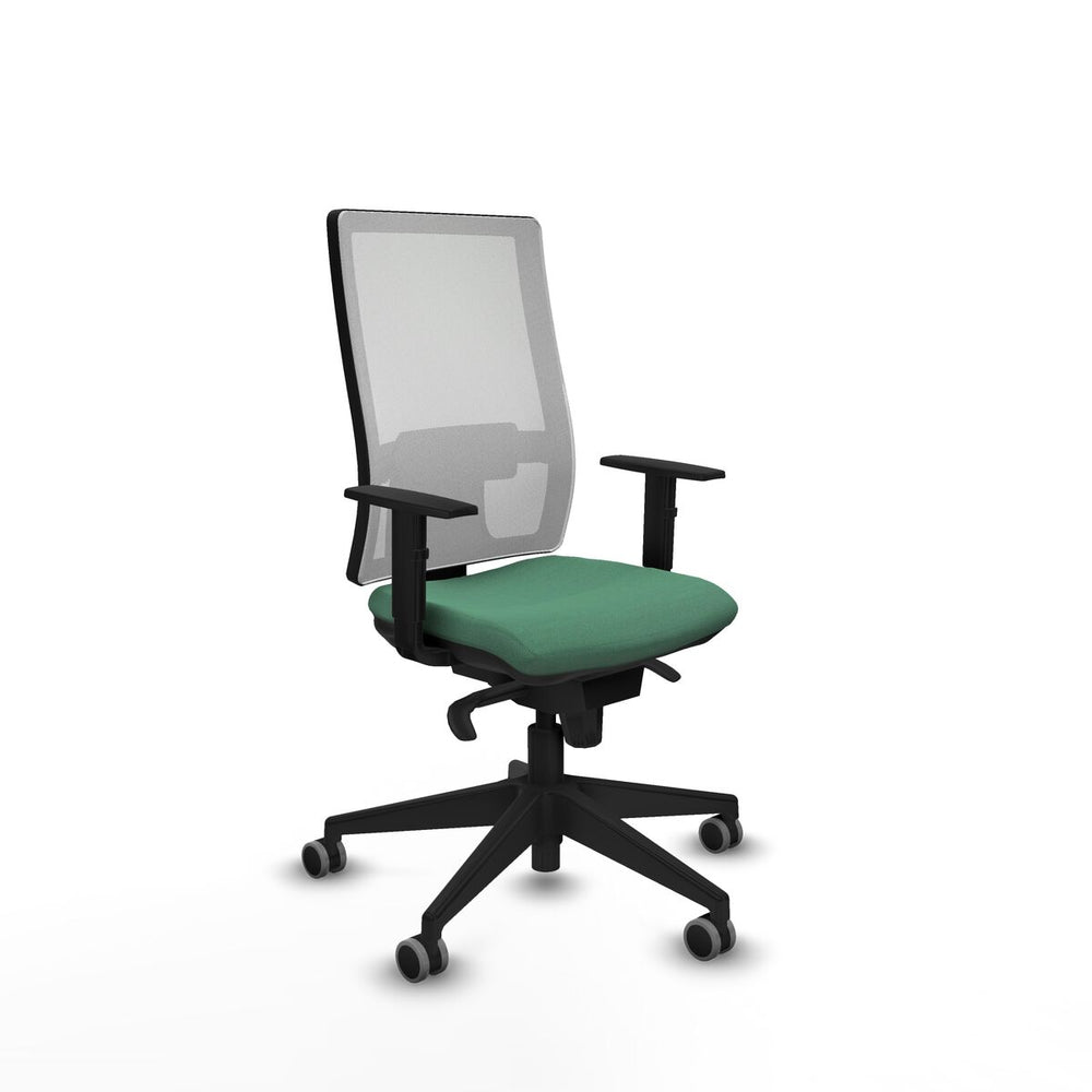 Sedia da Ufficio Piqueras y Crespo 1D066G0 Verde Smeraldo