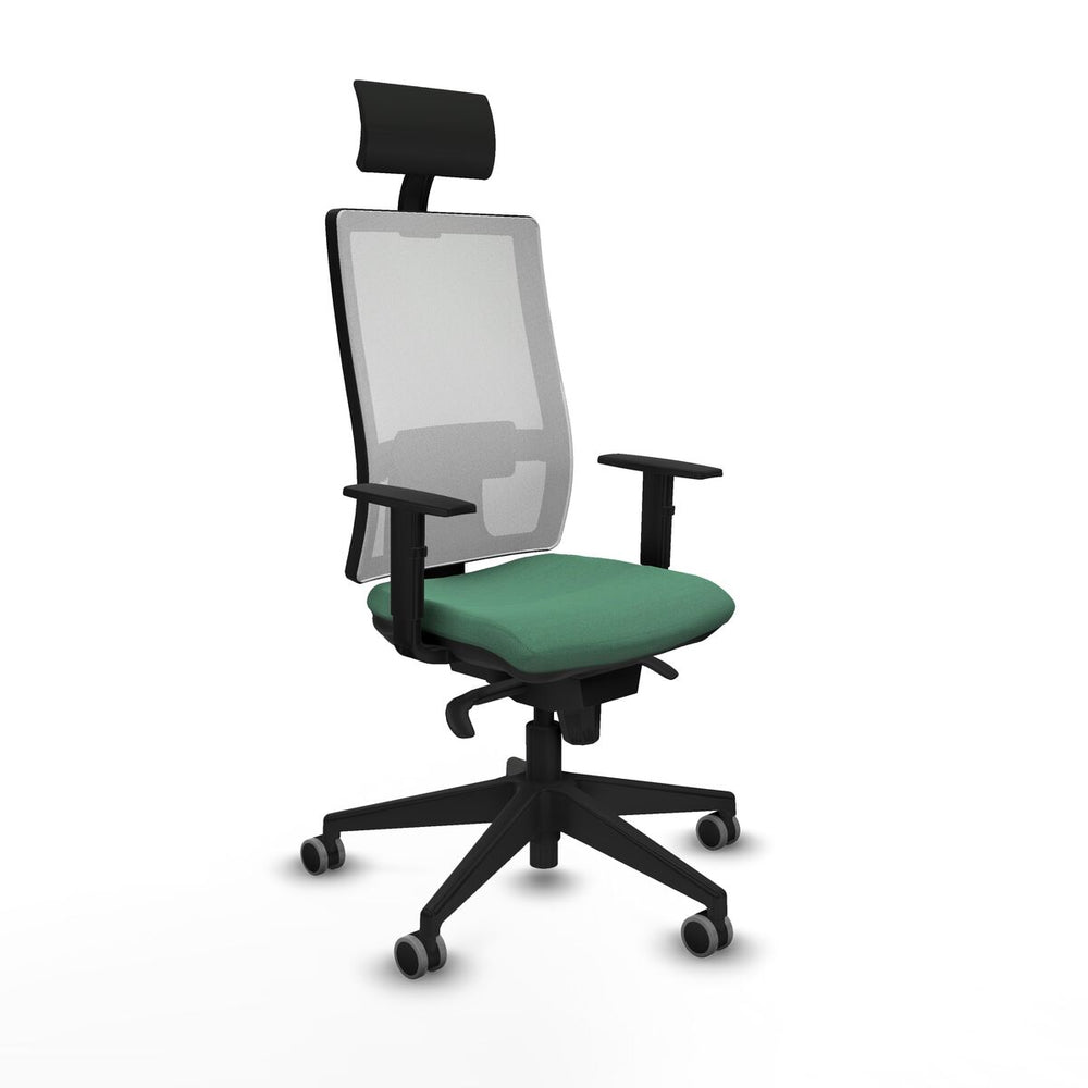 Sedia da Ufficio Piqueras y Crespo 1D066G1 Verde Smeraldo