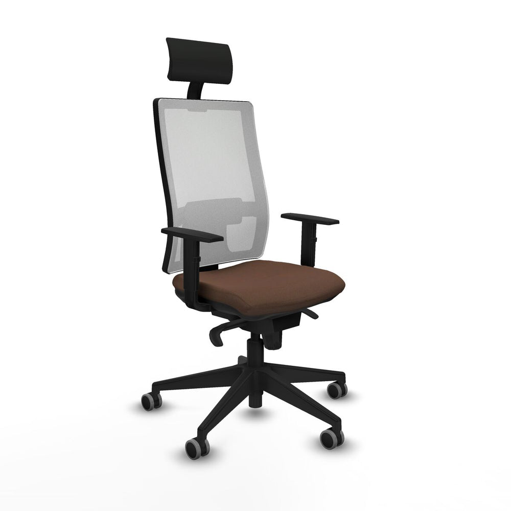 Sedia da Ufficio Piqueras y Crespo 1D066G1 Marrone scuro