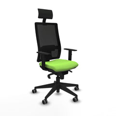 Sedia Ufficio con Poggiatesta Piqueras y Crespo 1D066G1 Pistacchio