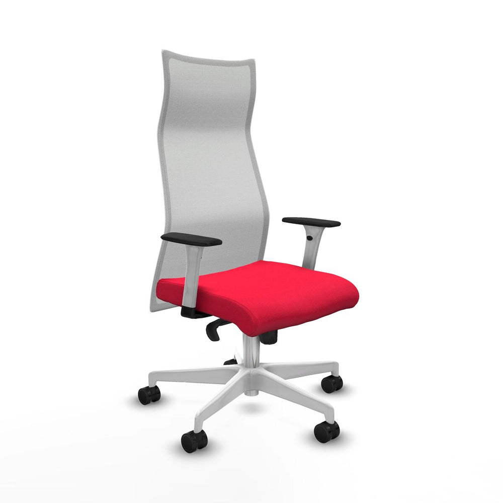 Sedia da Ufficio Piqueras y Crespo B1B026N Rosso