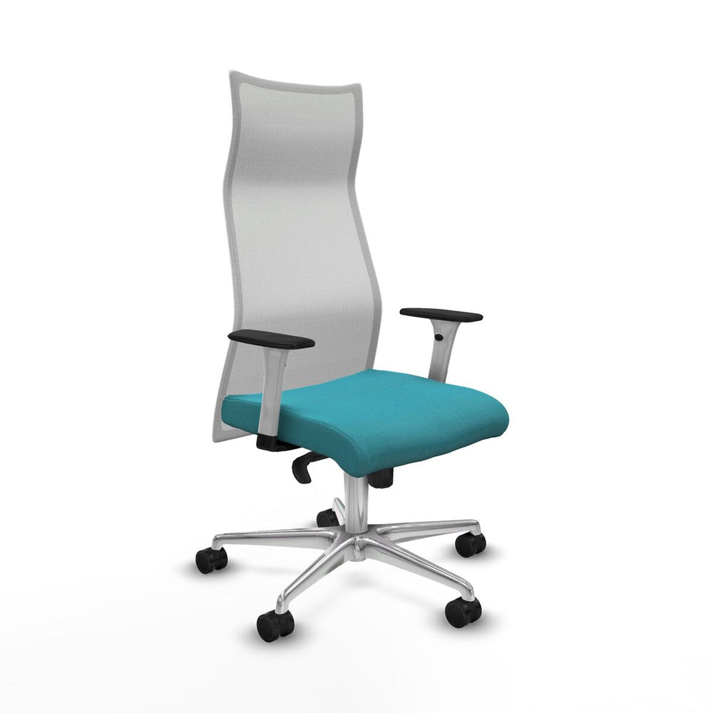 Sedia da Ufficio Piqueras y Crespo B1B086N Turchese