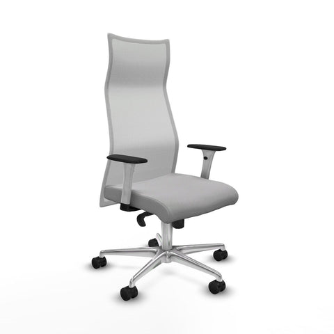 Silla de Oficina Piqueras y Crespo B1B086N Gris claro