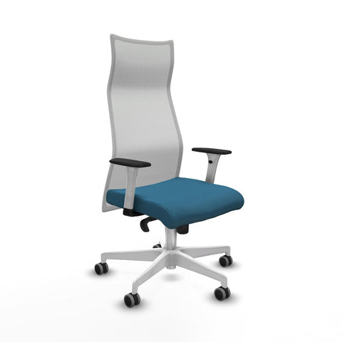 Silla de Oficina Piqueras y Crespo B1B026G Verde petróleo