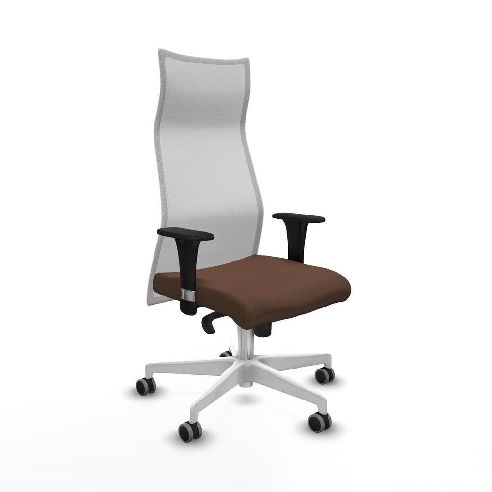Silla de Oficina Piqueras y Crespo B1C026G Marrón oscuro