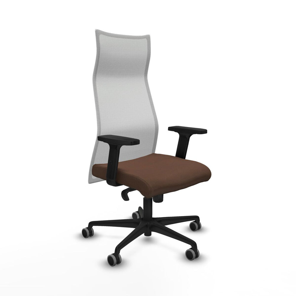 Sedia da Ufficio Piqueras y Crespo B2D036G Marrone scuro