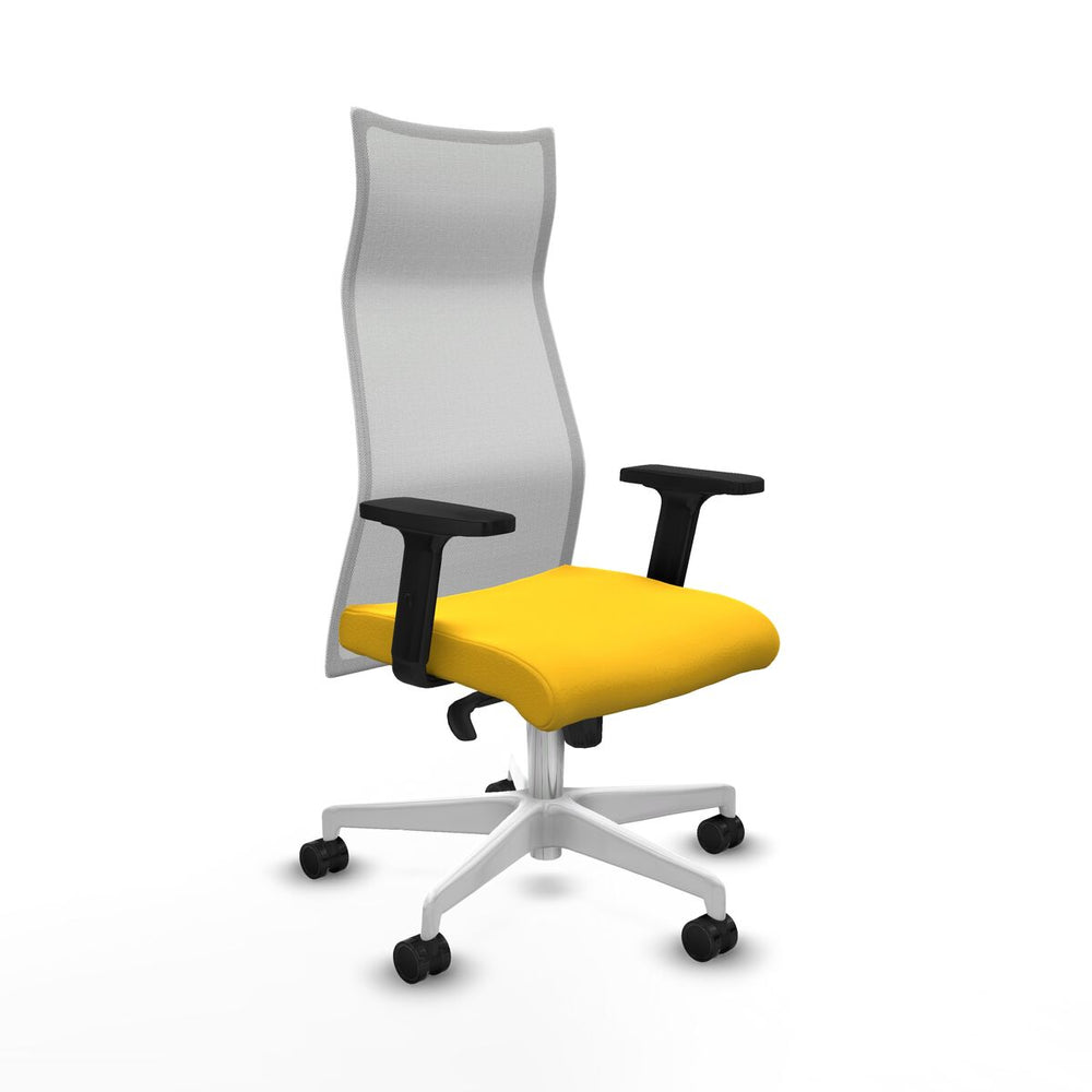 Sedia da Ufficio Piqueras y Crespo B2D026N Giallo