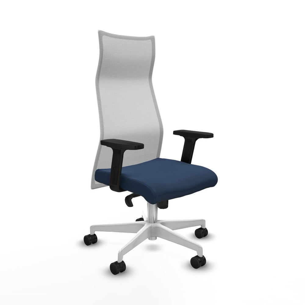 Sedia da Ufficio Piqueras y Crespo B2D026N Blu Marino