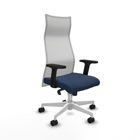 Office Chair Piqueras y Crespo B2D026N Navy Blue