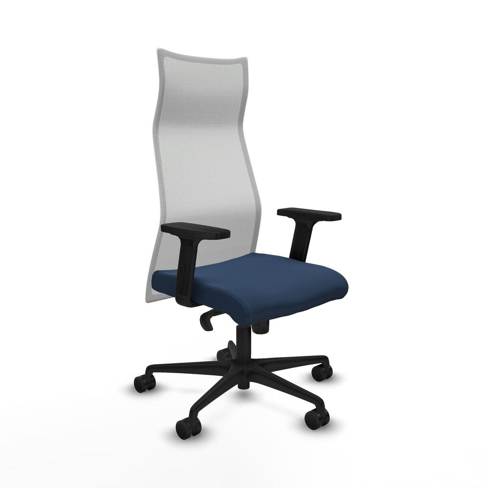 Silla de Oficina Piqueras y Crespo B2D036N Azul marino