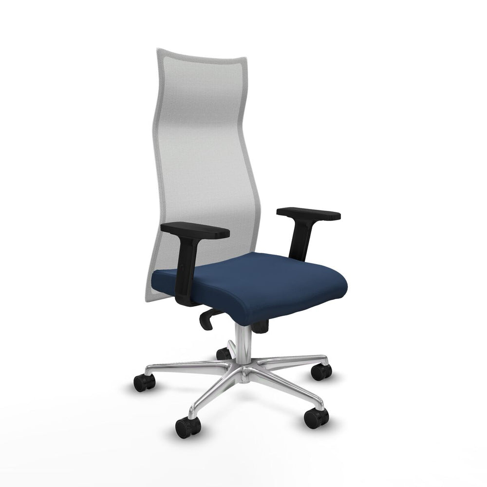 Sedia da Ufficio Piqueras y Crespo B2D086N Blu Marino