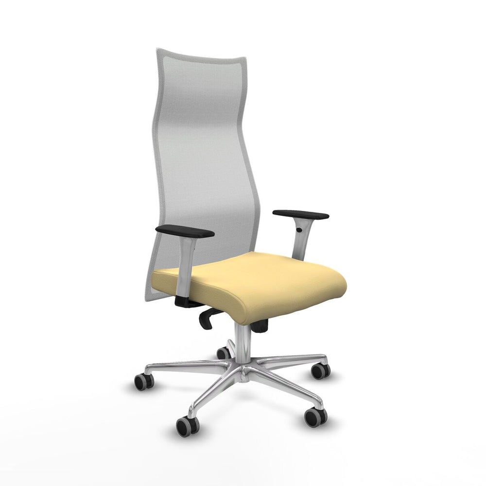 Sedia da Ufficio Piqueras y Crespo B1B086G Crema