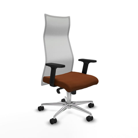Sedia da Ufficio Piqueras y Crespo B2D086N Marrone