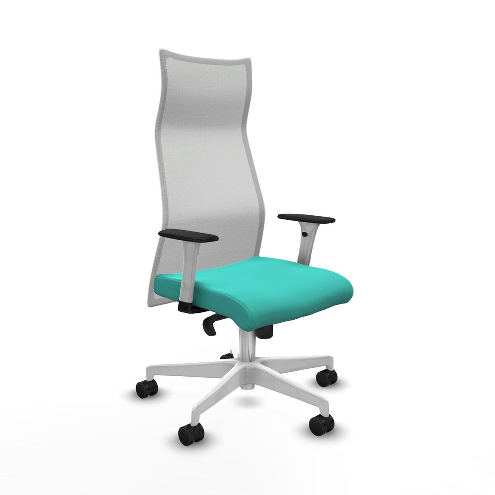 Sedia da Ufficio Piqueras y Crespo B1B026N Turchese