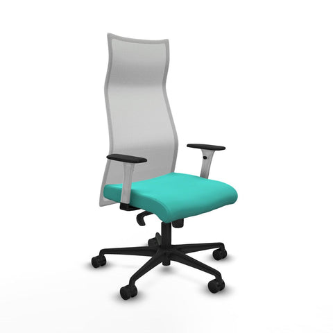 Office Chair Piqueras y Crespo B1B036N Turquoise