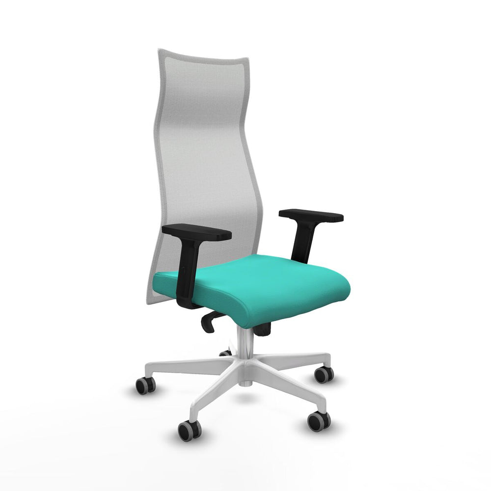 Sedia da Ufficio Piqueras y Crespo B2D026G Turchese