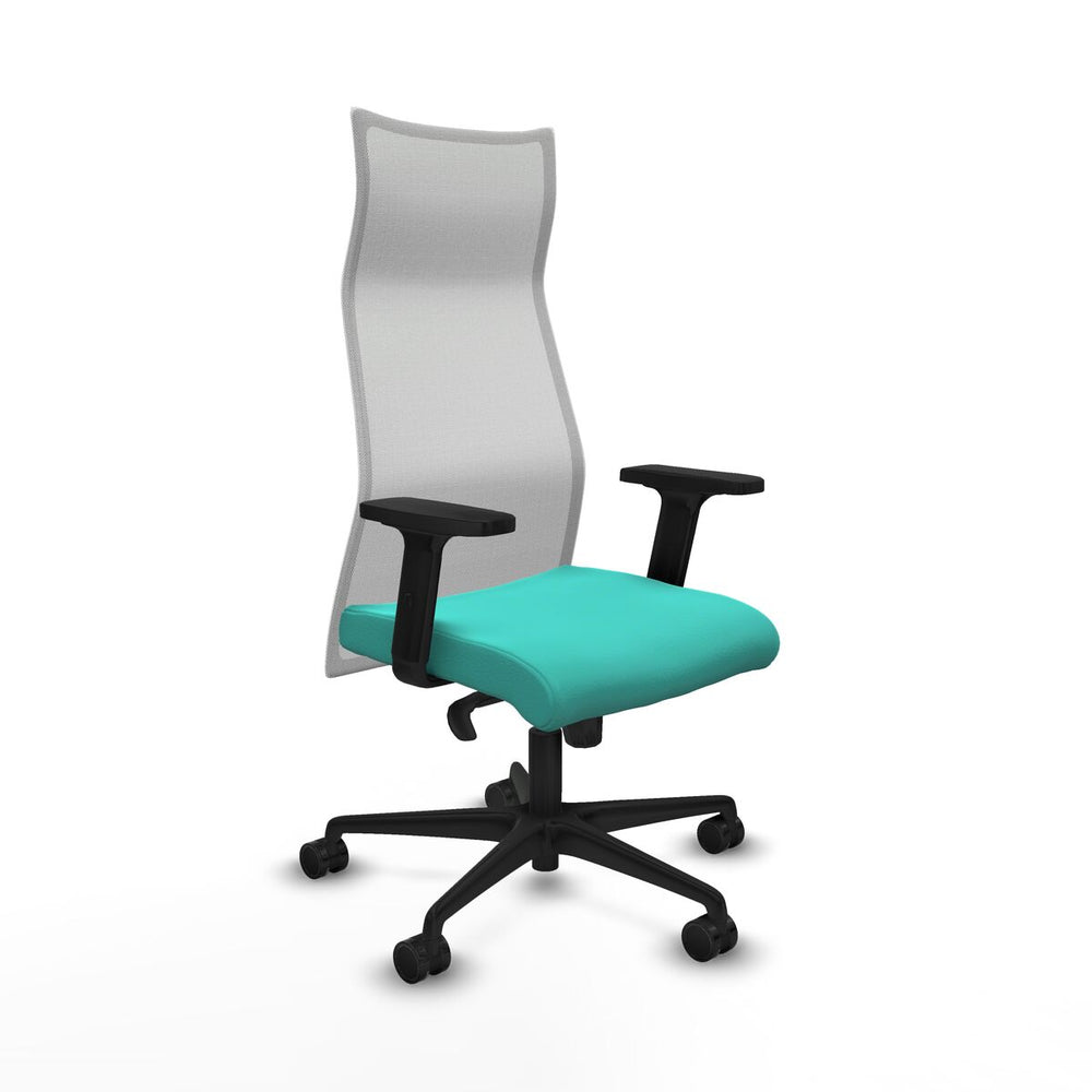 Sedia da Ufficio Piqueras y Crespo B2D036N Turchese