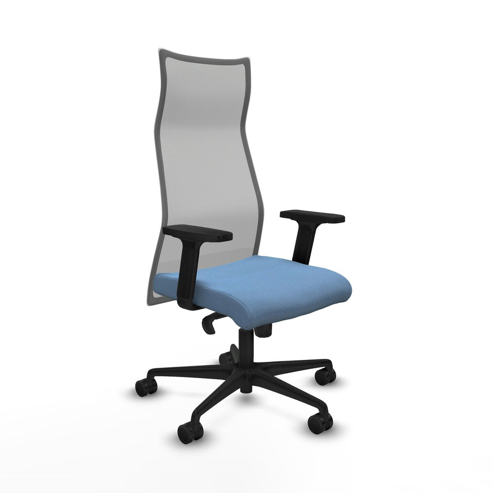 Sedia da Ufficio Piqueras y Crespo B2D036N Blu cielo