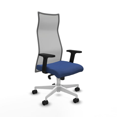 Office Chair Piqueras y Crespo B2D026N Navy Blue