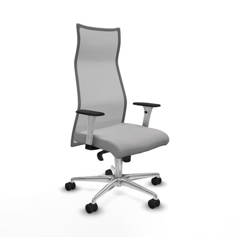 Sedia da Ufficio Albacete Piqueras y Crespo B1B086N Grigio chiaro