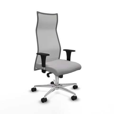 Sedia da Ufficio Albacete Piqueras y Crespo B1C086N Grigio chiaro