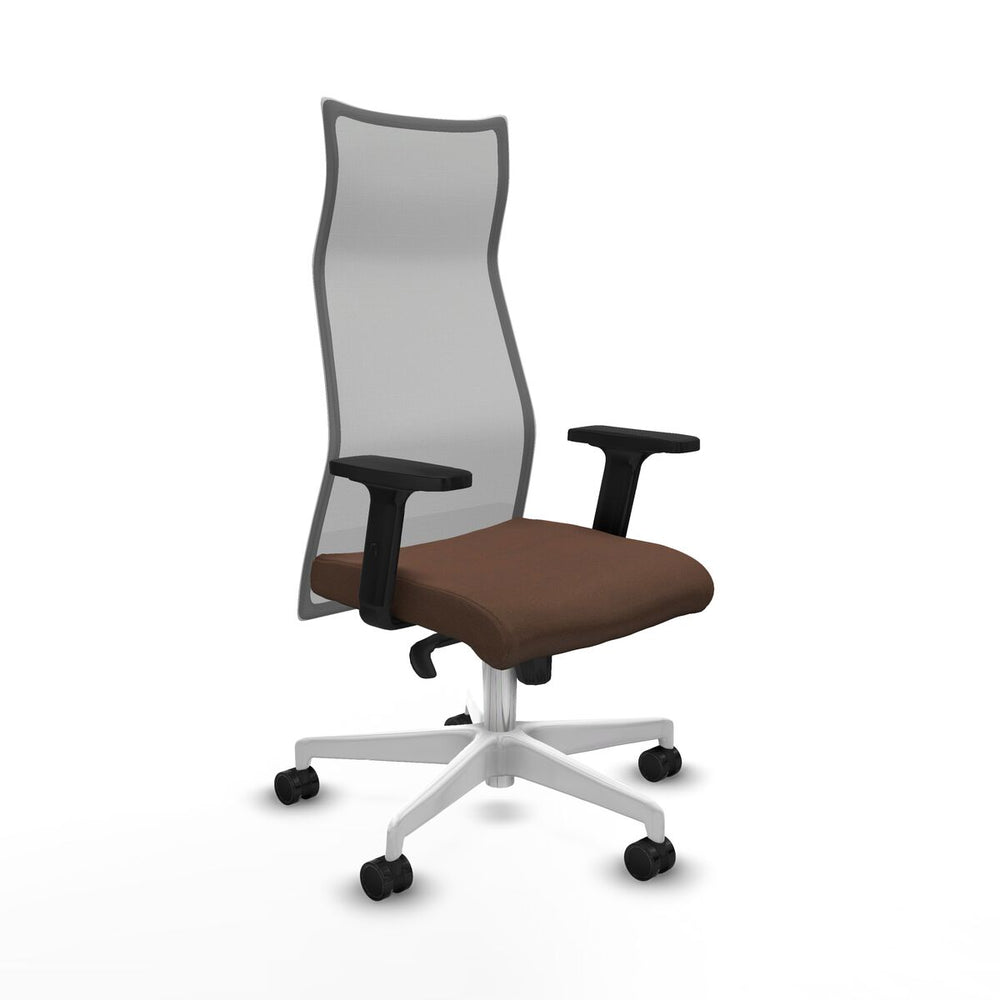 Silla de Oficina Piqueras y Crespo B2D026N Marrón oscuro