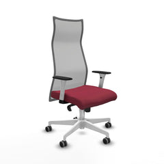 Sedia da Ufficio Albacete Piqueras y Crespo B1B026G Rosso Granato