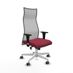 Sedia da Ufficio Albacete Piqueras y Crespo B1C026G Rosso Granato