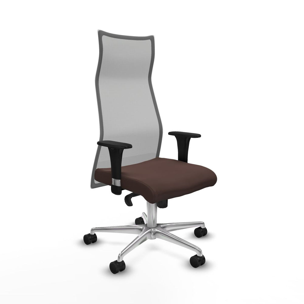 Silla de Oficina Albacete Piqueras y Crespo B1C086N Marrón oscuro